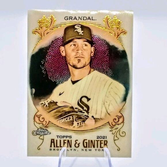 2021 Topps Allen & Ginter's - Yasmani Grandal #298 - Picture 7 of 7